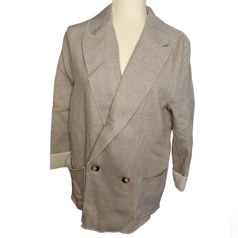 NWT Topshop 3/4 Length Sleeve Rolled Up Blazer